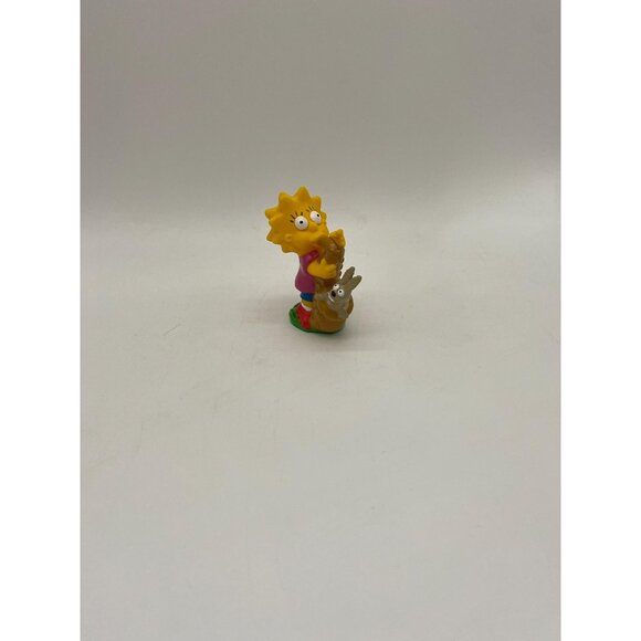1990 The Simpsons Lisa Simpson with Saxophone PVC Figurine Toy - Picture 1 of 7